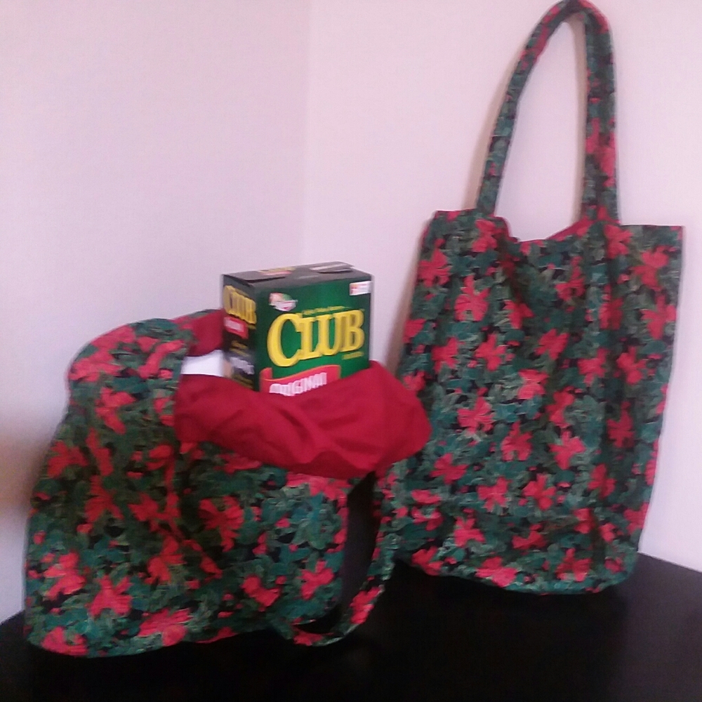 Christmas shopping bags